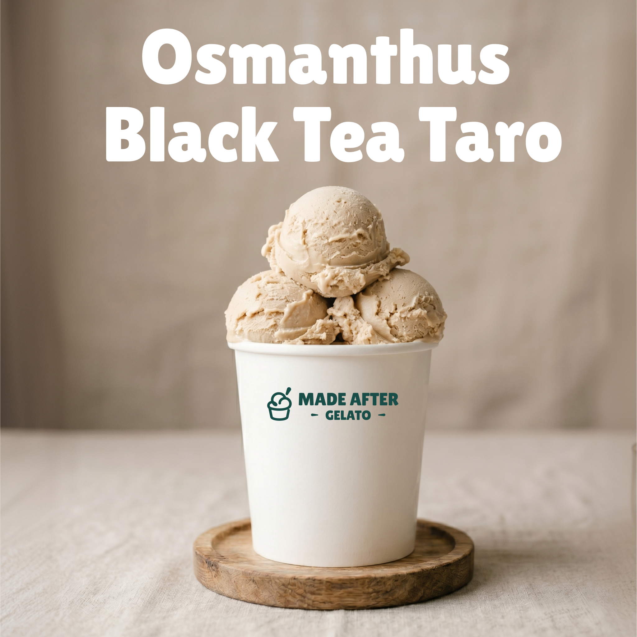 Osmanthus Black Tea Taro (473ml)